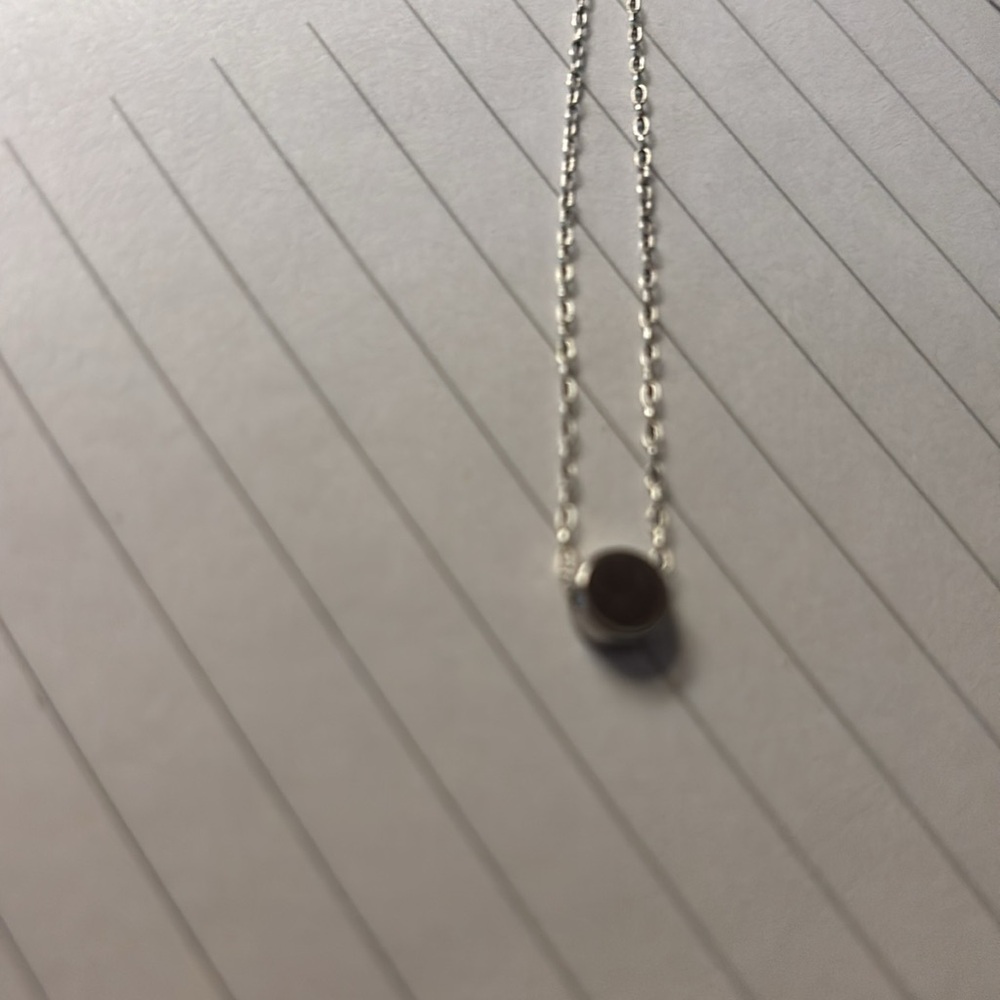 Dainty Silver Dot Sterling Chain
